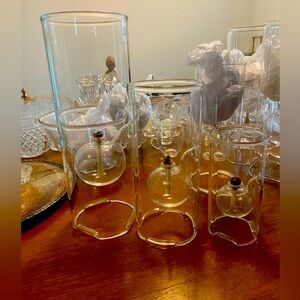 Wolfard Hand Blown Oil Lamps